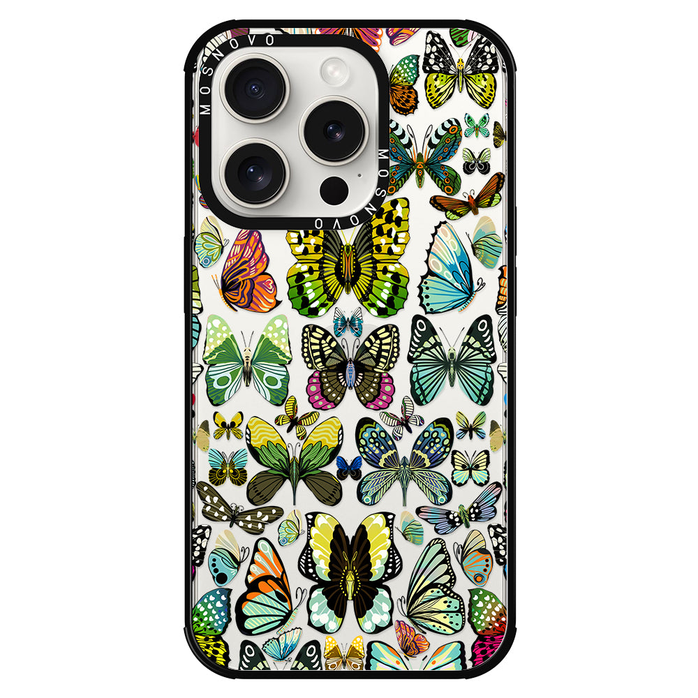 Butterflies Phone Case - iPhone 15 Pro Case - MOSNOVO