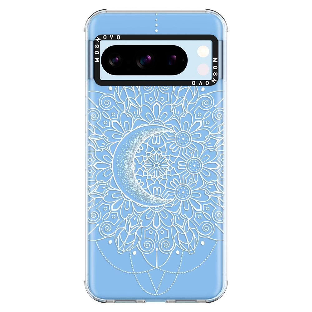 Celestial Moon Mandala Phone Case - Google Pixel 8 Pro Case