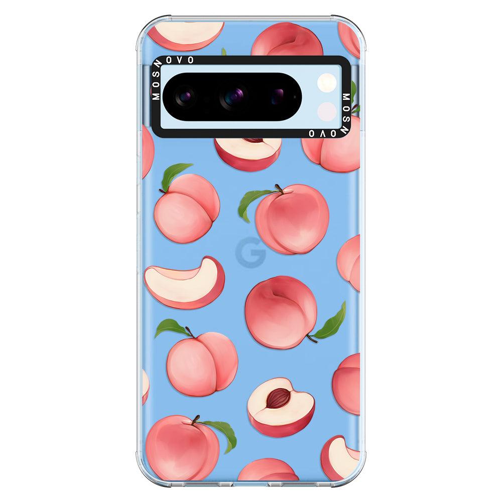 Cute Peach Phone Case - Google Pixel 8 Pro Case - MOSNOVO