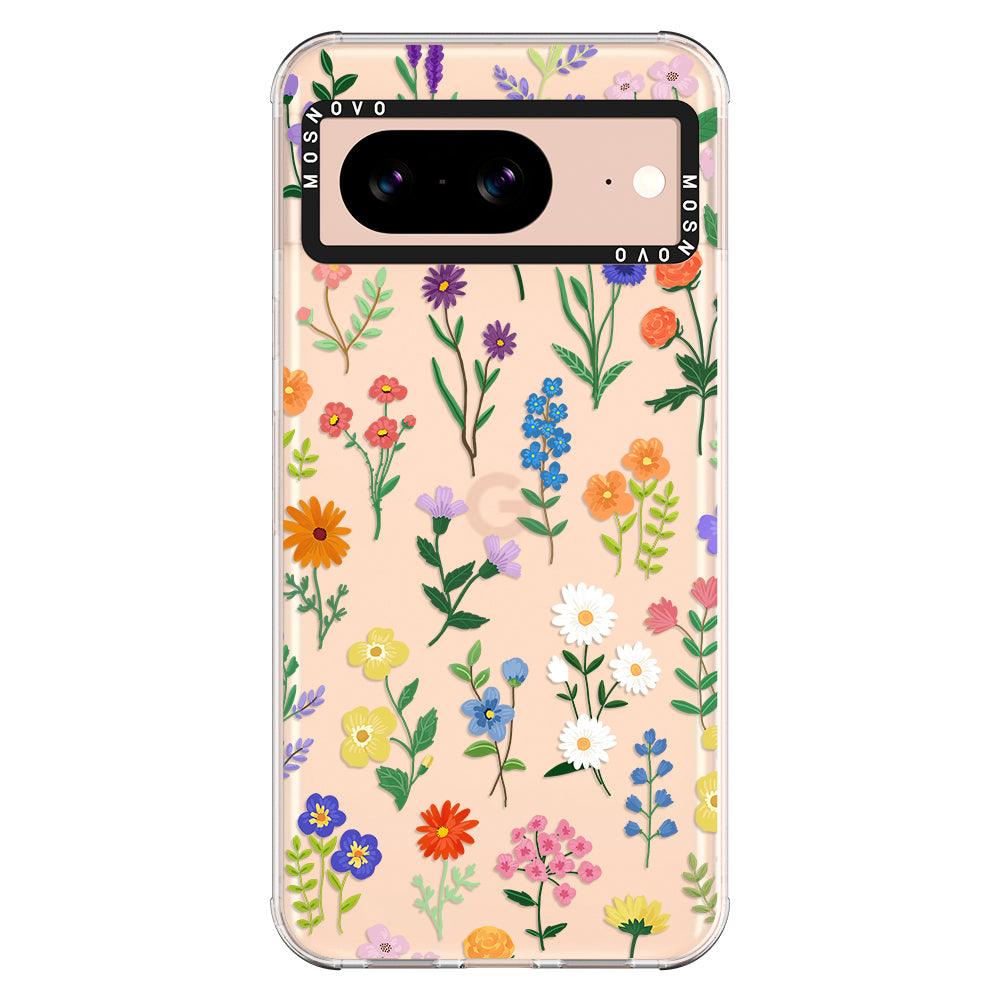 Botanical Floral Phone Case - Google Pixel 8 Case - MOSNOVO