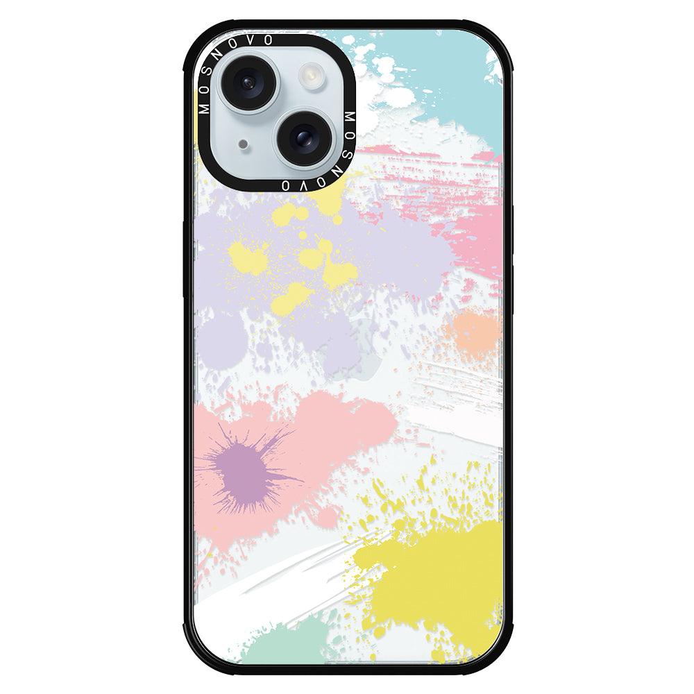 Splash Paint Phone Case - iPhone 15 Plus Case - MOSNOVO