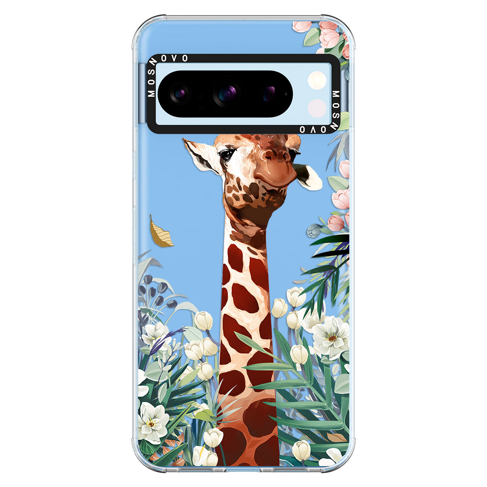 Giraffe In The Garden Phone Case - Google Pixel 8 Pro Case - MOSNOVO