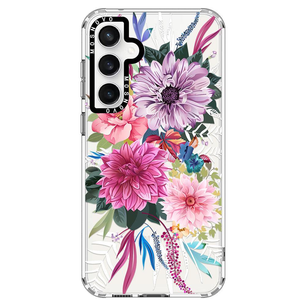 Dahlia Bloom Phone Case - Samsung Galaxy S23 FE Case