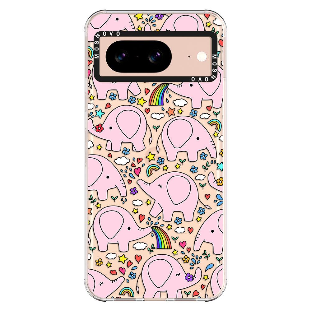 Pink Elephant Phone Case - Google Pixel 8 Case