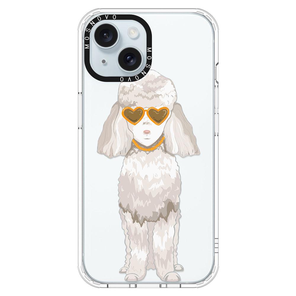 Poodle Phone Case - iPhone 15 Plus Case - MOSNOVO