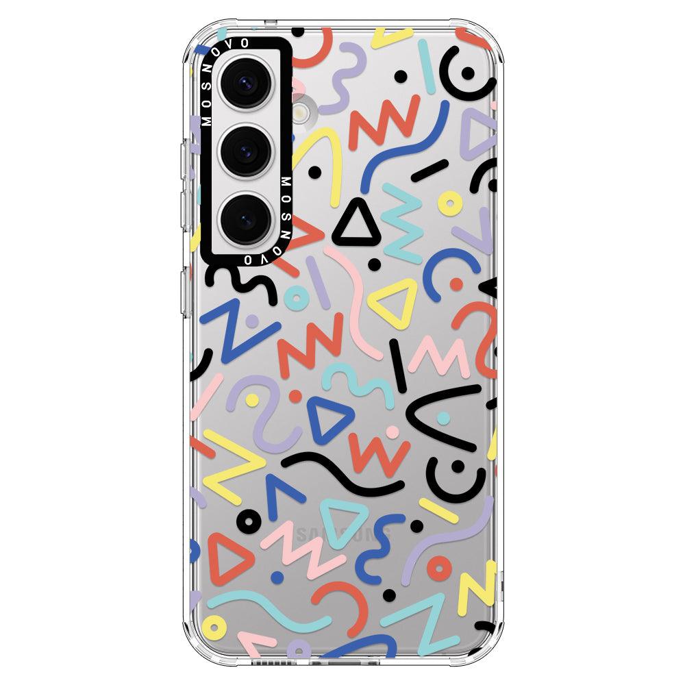 Doodle Art Phone Case - Samsung Galaxy S24 Case - MOSNOVO