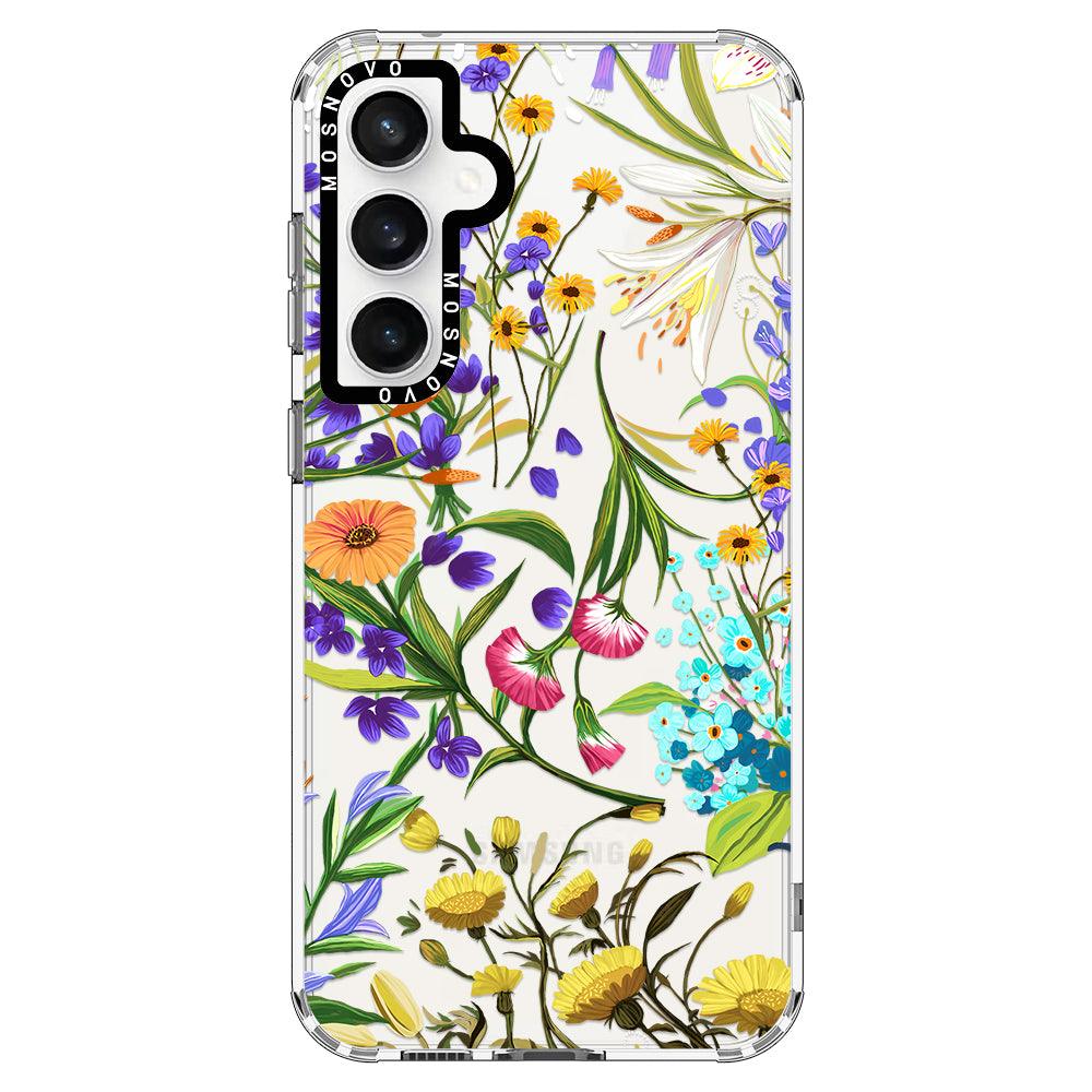 Floral Garden Phone Case - Samsung Galaxy S23 FE Case