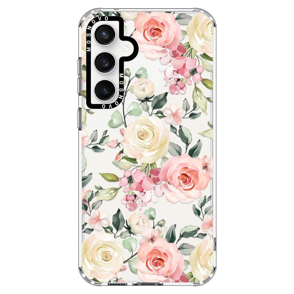 Watercolor Floral Phone Case - Samsung Galaxy S23 FE Case