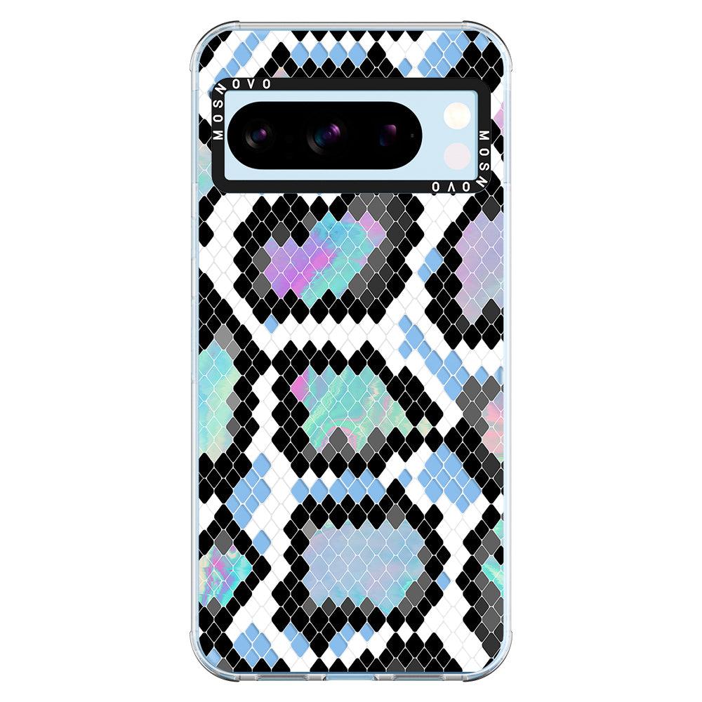 Aurora Snake Print Phone Case - Google Pixel 8 Pro Case - MOSNOVO