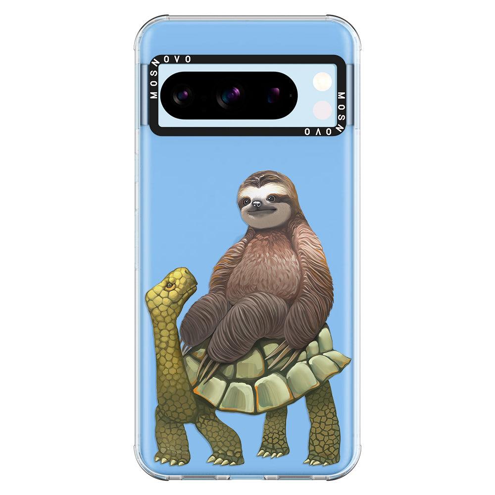 Sloth Turtle Phone Case - Google Pixel 8 Pro Case - MOSNOVO