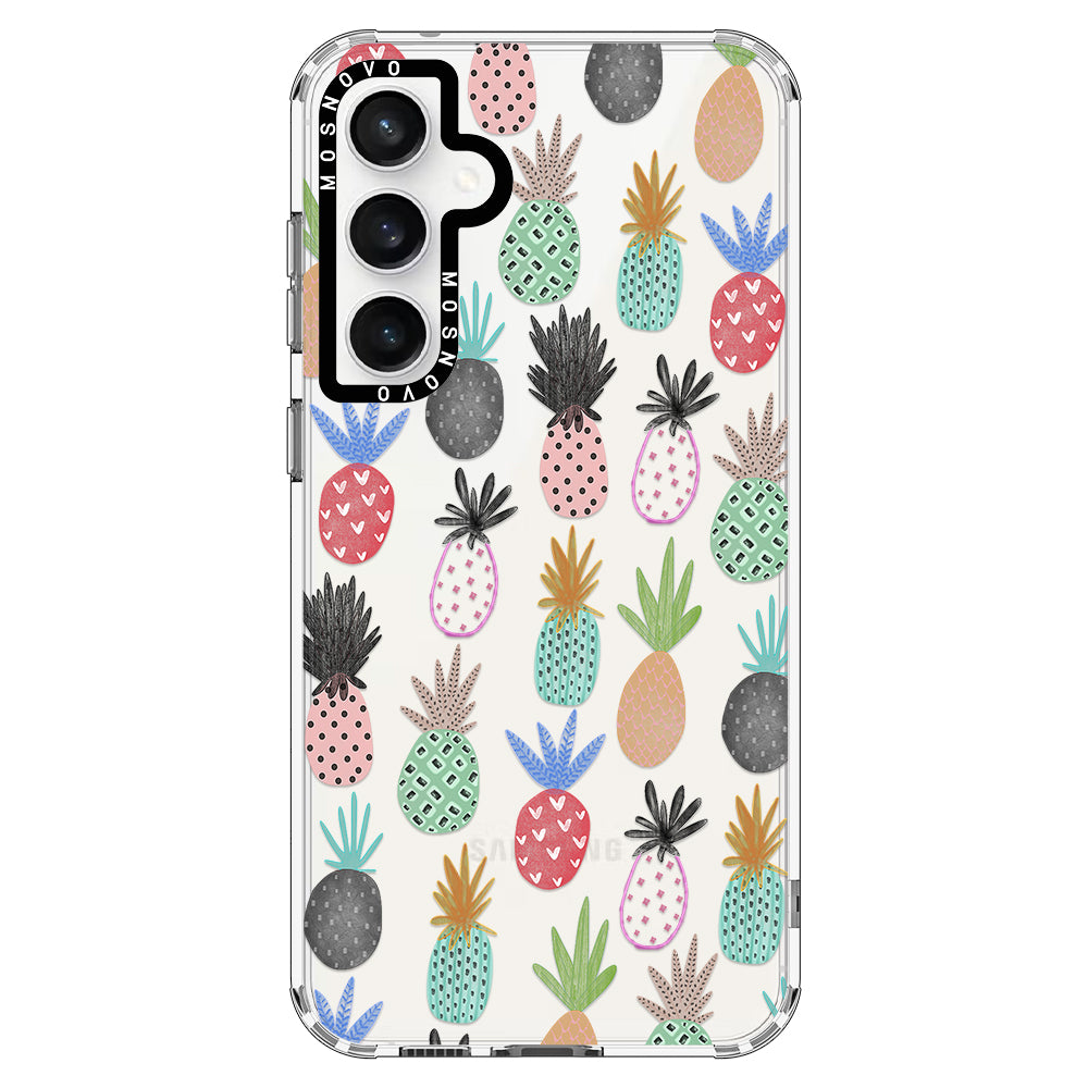 Cute Pineapple Phone Case - Samsung Galaxy S23 FE Case