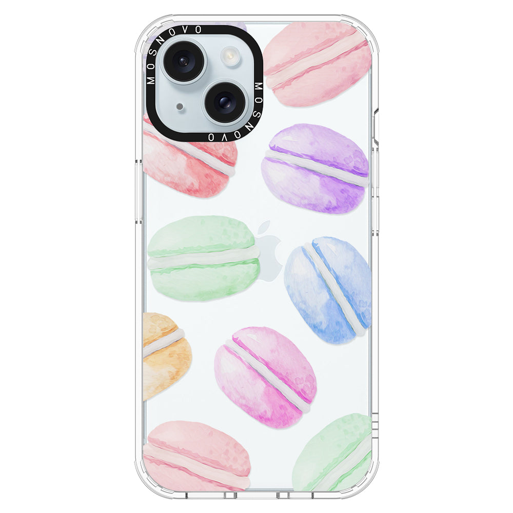 Pastel Macaron Phone Case - iPhone 15 Plus Case - MOSNOVO