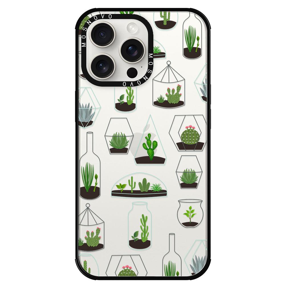 Cactus Plant Phone Case - iPhone 15 Pro Max Case - MOSNOVO