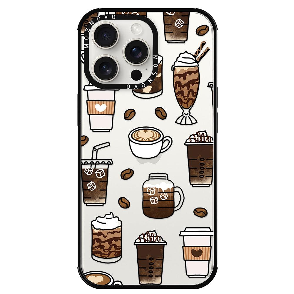 Coffee Phone Case - iPhone 15 Pro Max Case - MOSNOVO