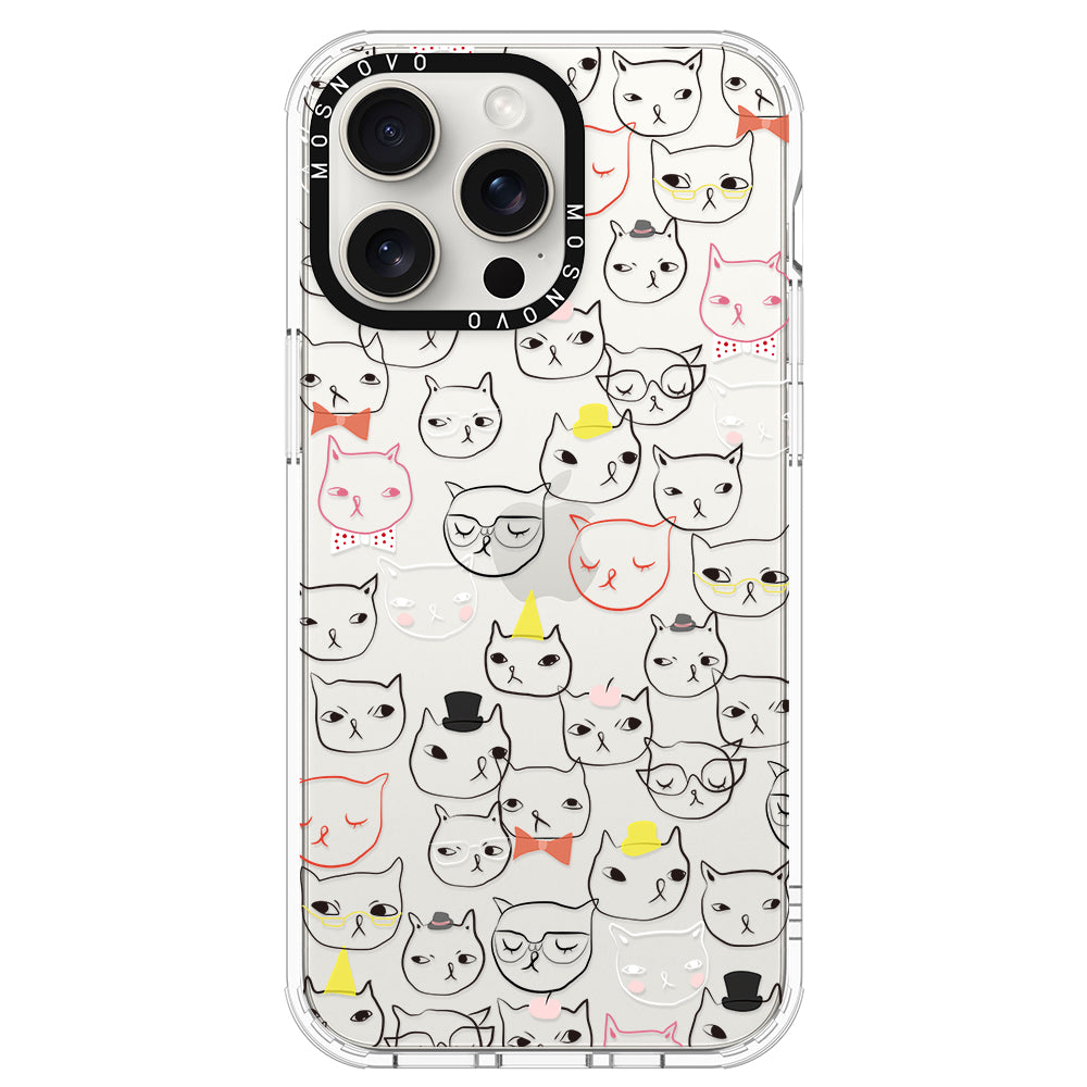 Grumpy Cat Phone Case - iPhone 15 Pro Max Case - MOSNOVO