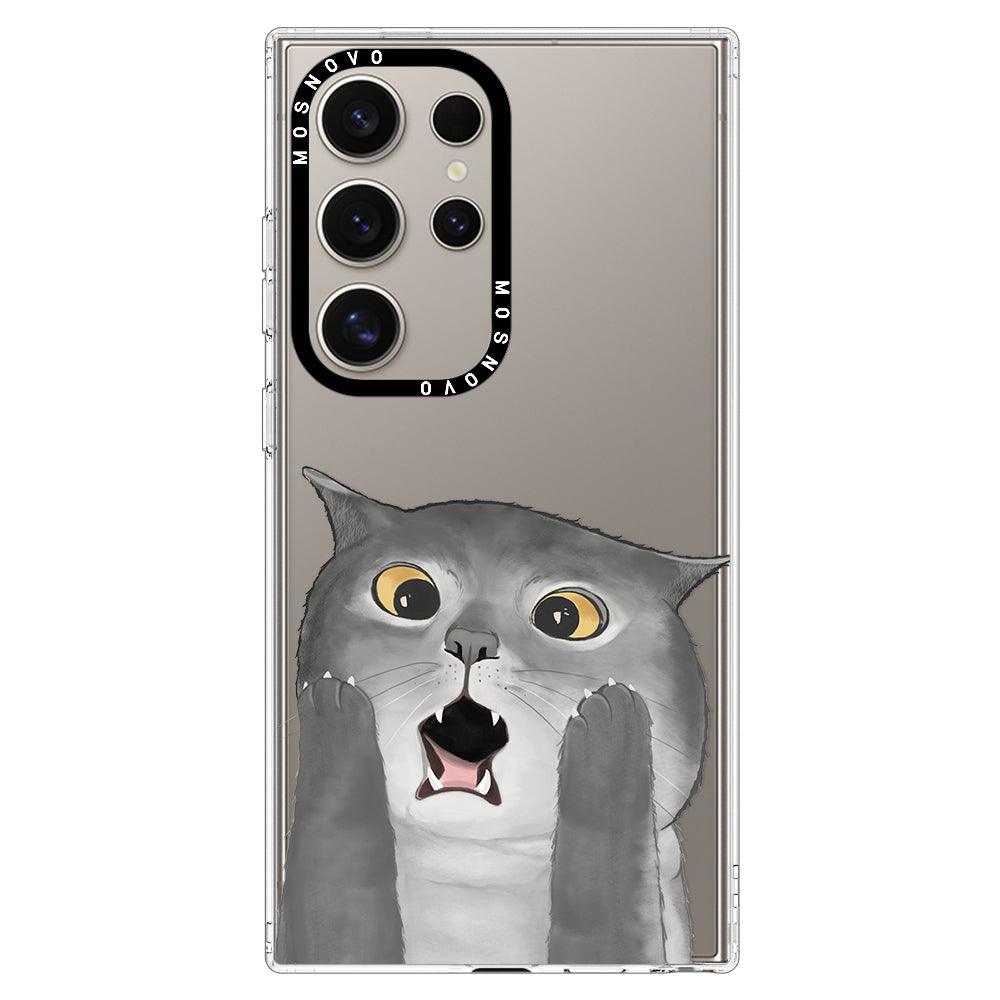 OMG Cat Phone Case - Samsung Galaxy S24 Ultra Case - MOSNOVO