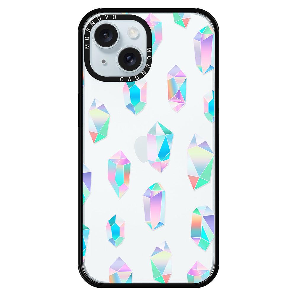 Gradient Diamond Phone Case - iPhone 15 Plus Case - MOSNOVO