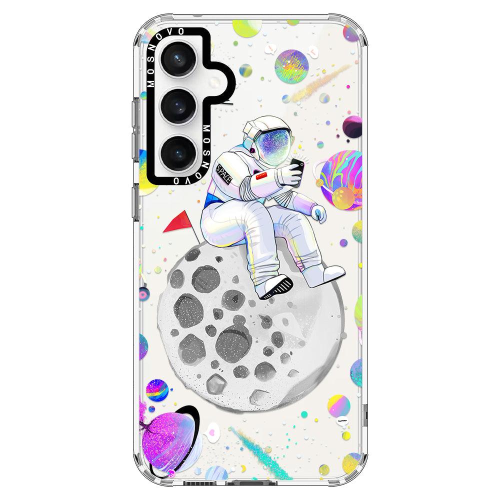 Astronaut Selfie Phone Case - Samsung Galaxy S23 FE Case