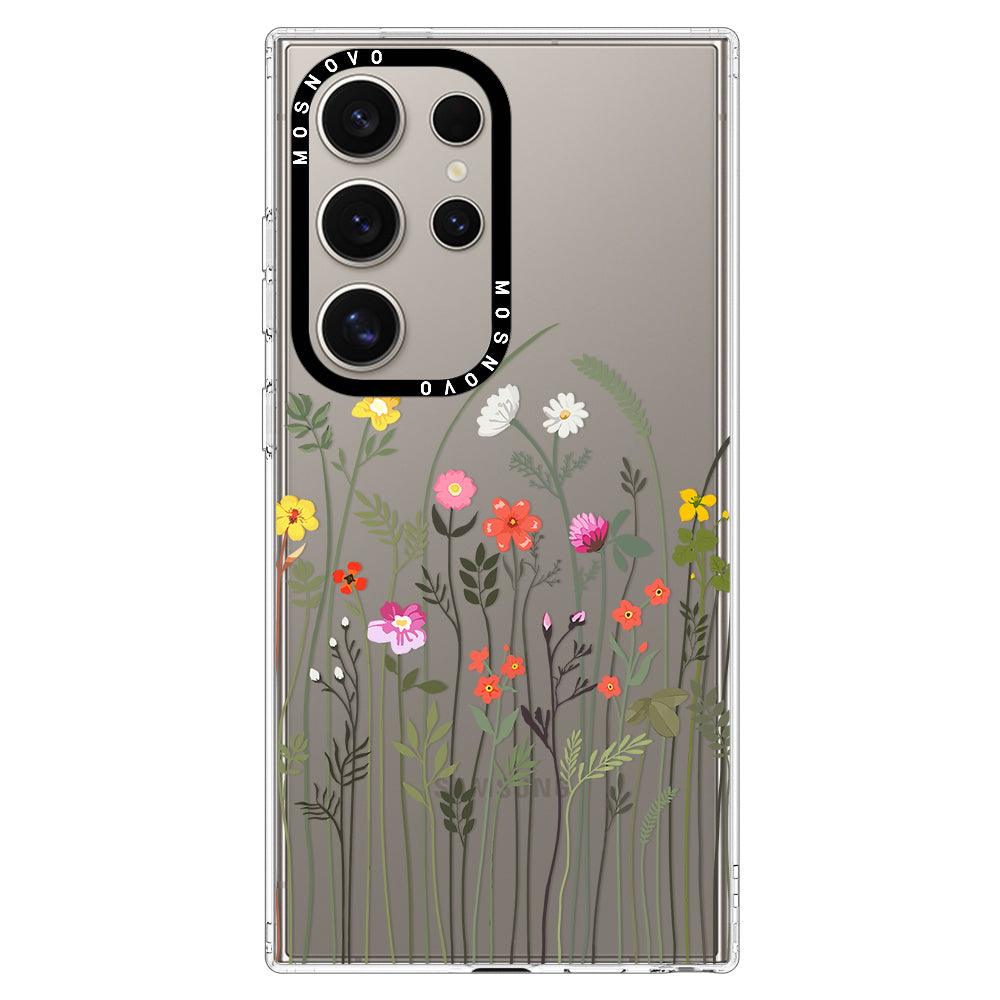 Spring Wildflower Phone Case - Samsung Galaxy S24 Ultra Case - MOSNOVO