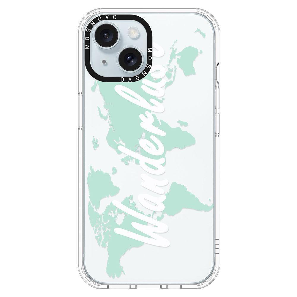 Wanderlust Phone Case - iPhone 15 Case Clear