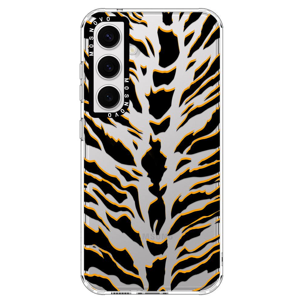 Tiger Print Phone Case - Samsung Galaxy S24 Case - MOSNOVO