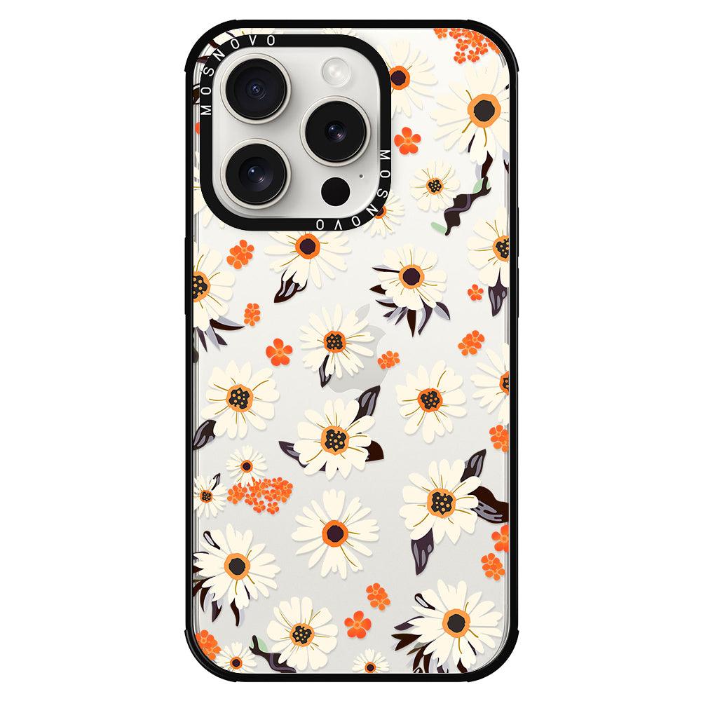 Spring Daisy Phone Case - iPhone 15 Pro Case - MOSNOVO