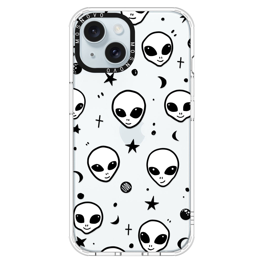 Cute Alien Phone Case - iPhone 15 Case - MOSNOVO