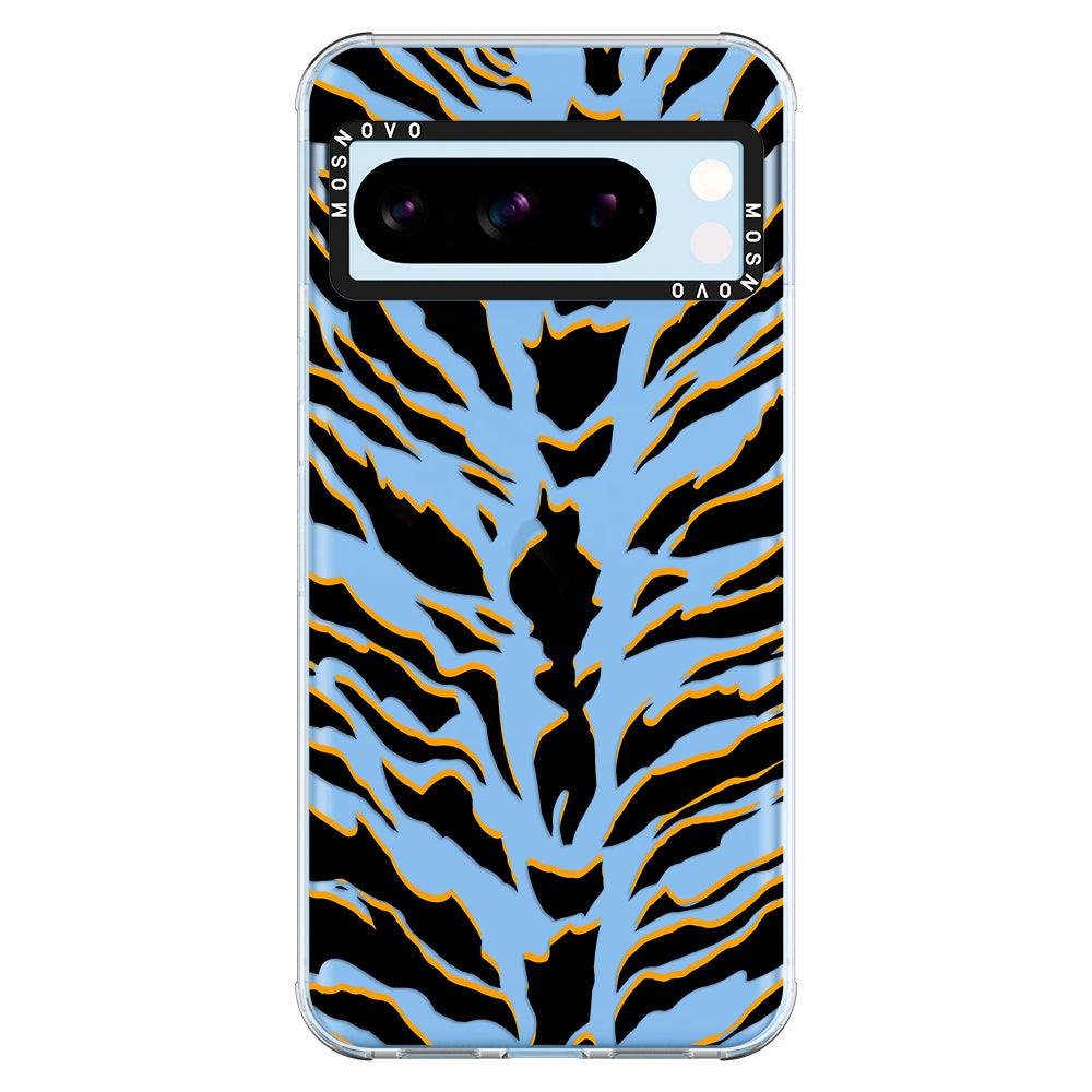 Tiger Print Phone Case - Google Pixel 8 Pro Case - MOSNOVO