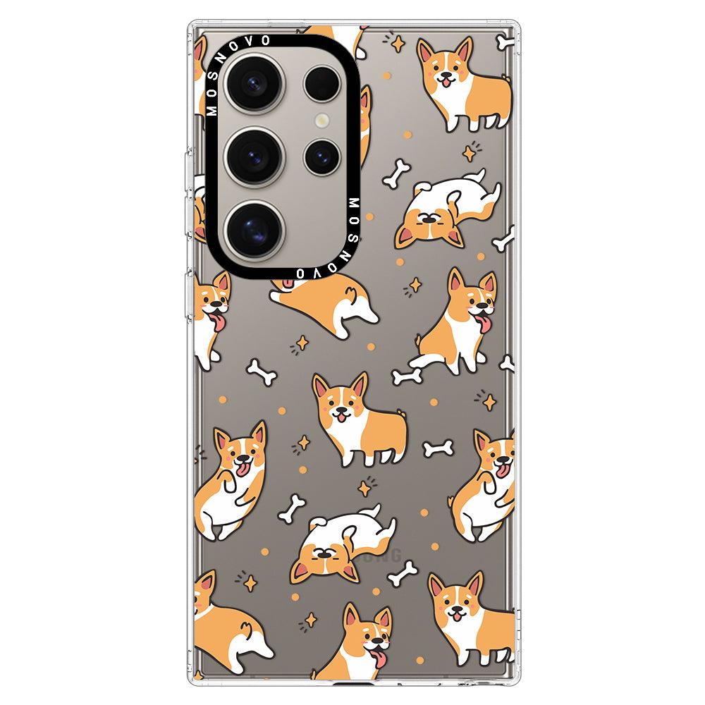 Cute Corgi Phone Case - Samsung Galaxy S24 Ultra Case - MOSNOVO