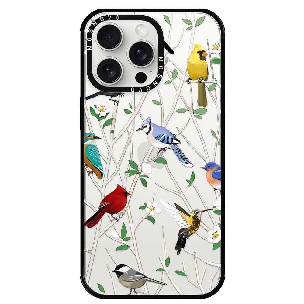 Wild Bird Phone Case - iPhone 15 Pro Max Case - MOSNOVO