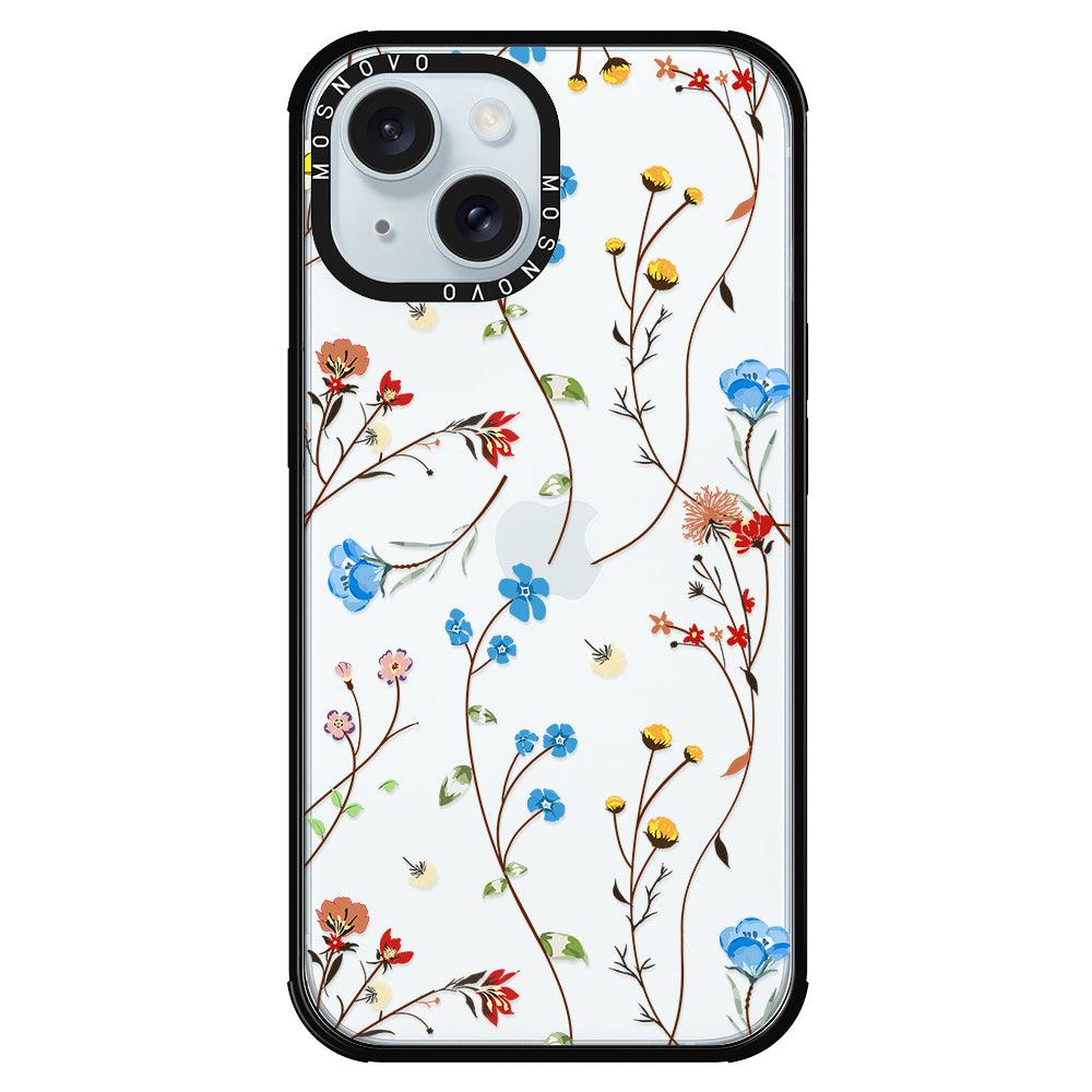 Wildflowers Phone Case - iPhone 15 Case - MOSNOVO