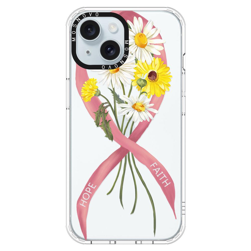 Breast Awareness Phone Case - iPhone 15 Plus Case - MOSNOVO