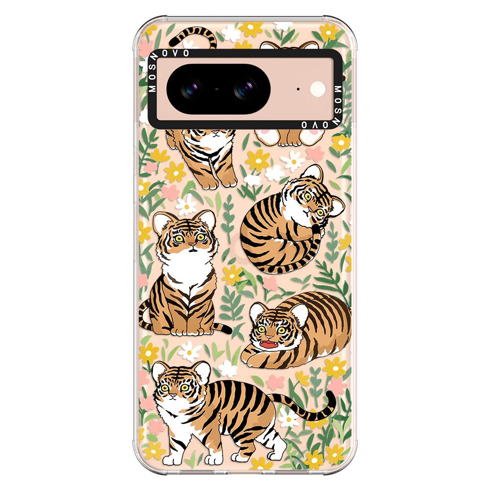 Cute Tiger Phone Case - Google Pixel 8 Case - MOSNOVO