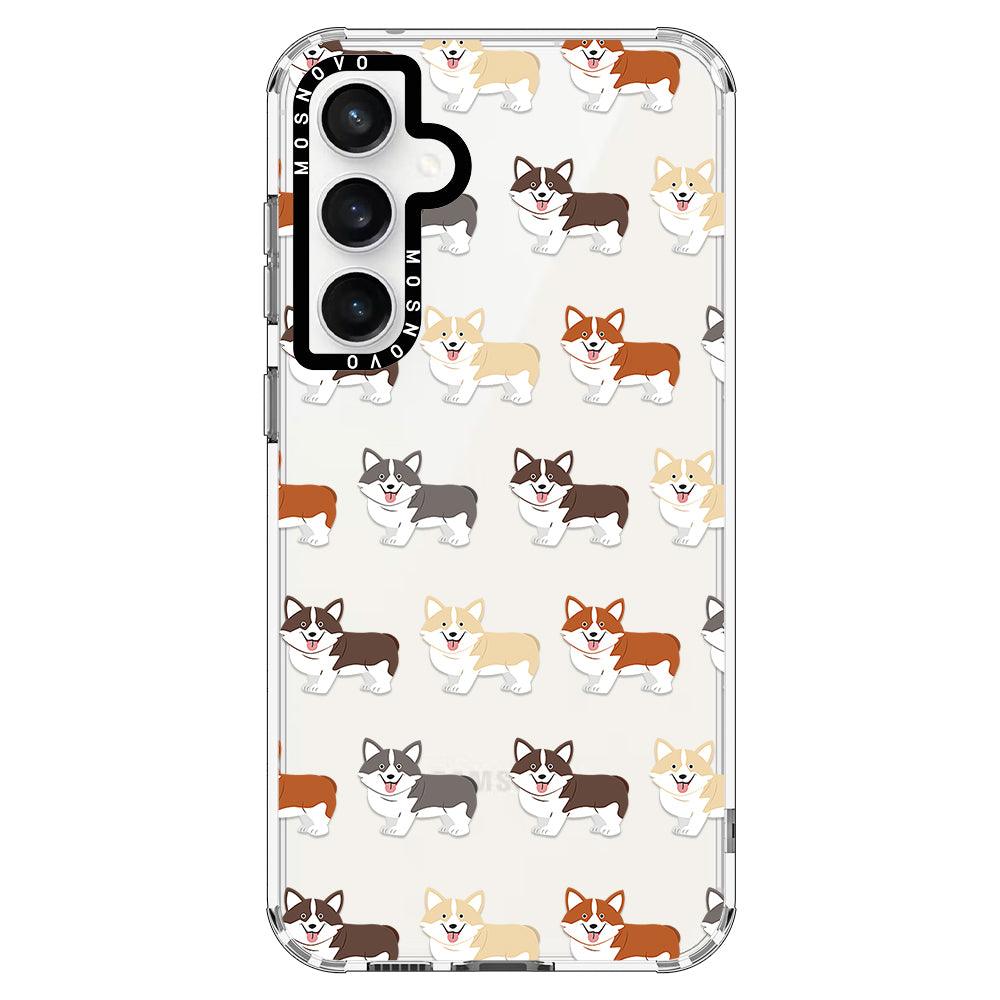 Adorable Corgi Phone Case - Samsung Galaxy S23 FE Case