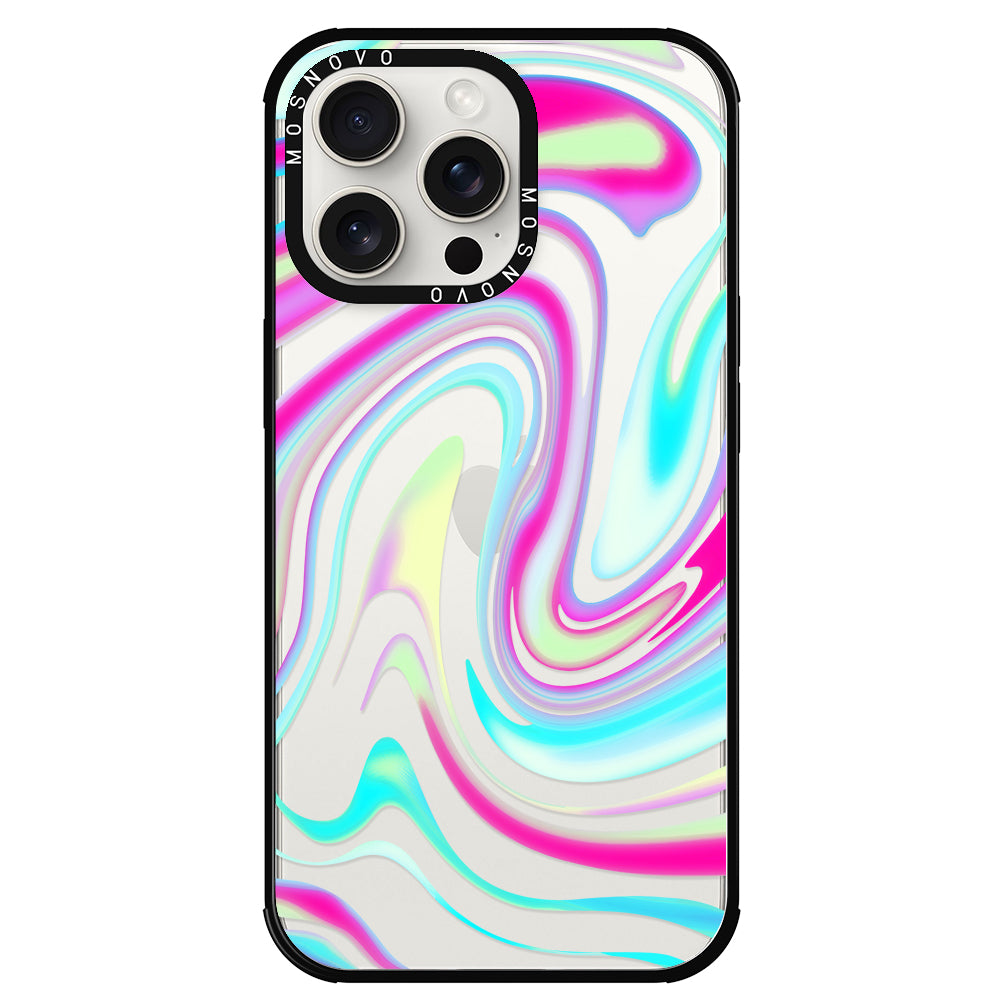 Psychedelic Swirls Phone Case - iPhone 15 Pro Max Case - MOSNOVO