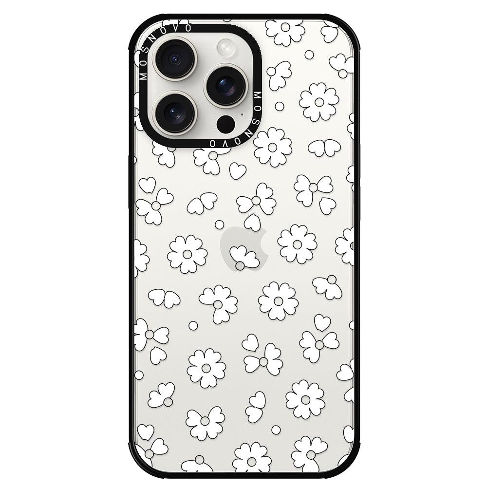 Floret Phone Case - iPhone 15 Pro Max Case - MOSNOVO