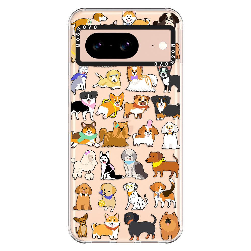 Cute Puppy Phone Case - Google Pixel 8 Case - MOSNOVO