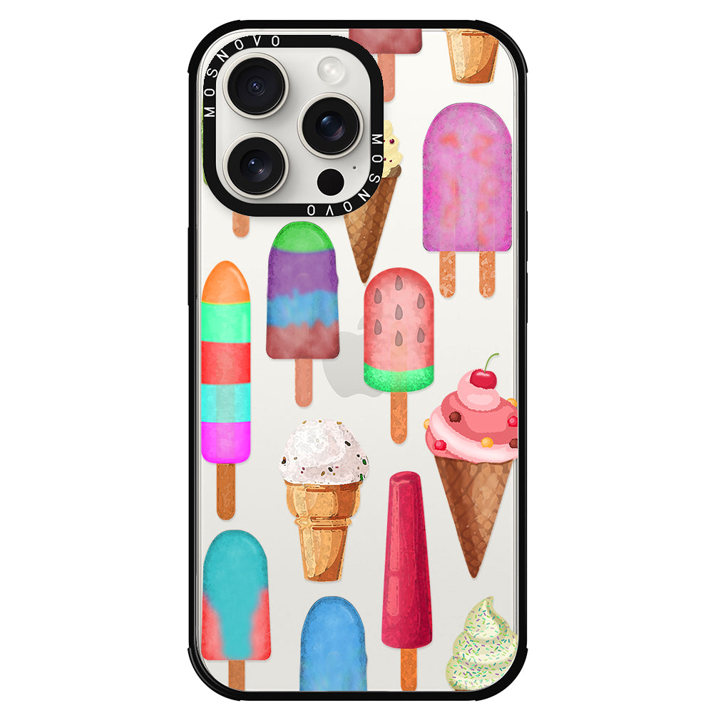 Ice Cream Phone Case - iPhone 15 Pro Max Case - MOSNOVO