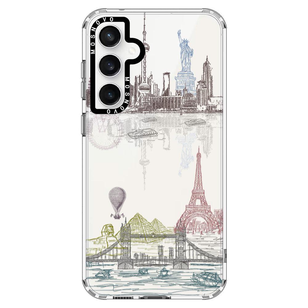 World Landscape Phone Case - Samsung Galaxy S23 FE Case