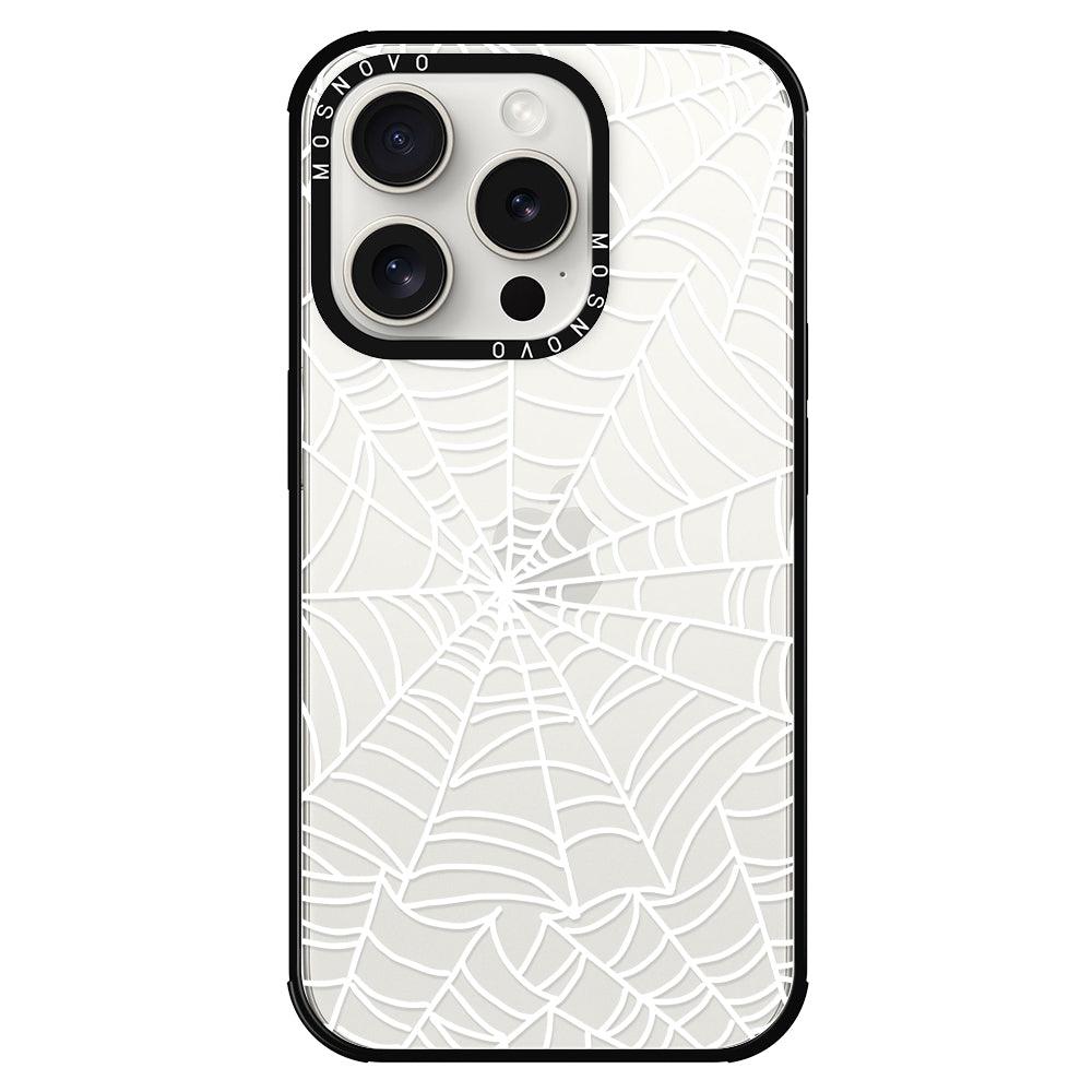 Spider Web Phone Case - iPhone 15 Pro Case - MOSNOVO