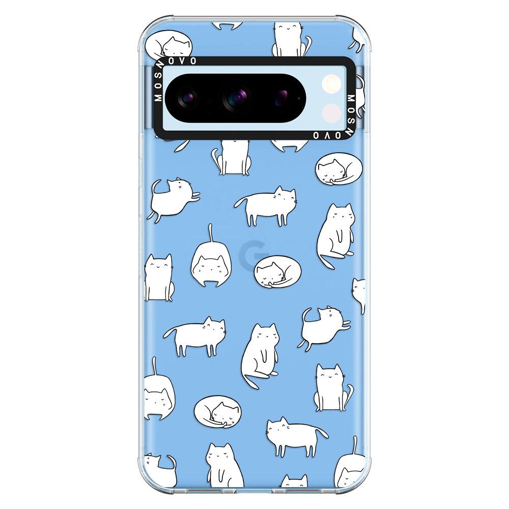 Cute Cats Phone Case - Google Pixel 8 Pro Case - MOSNOVO