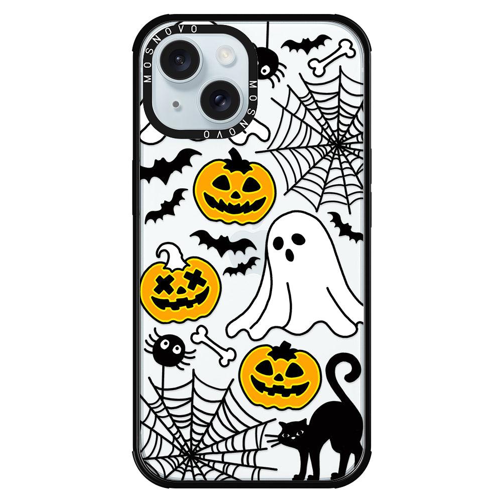 Halloween Pumpkin Phone Case - iPhone 15 Plus Case - MOSNOVO