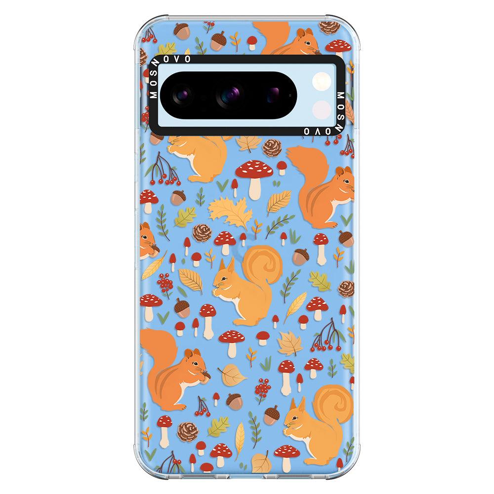 Autumn Squirrel Phone Case - Google Pixel 8 Pro Case - MOSNOVO