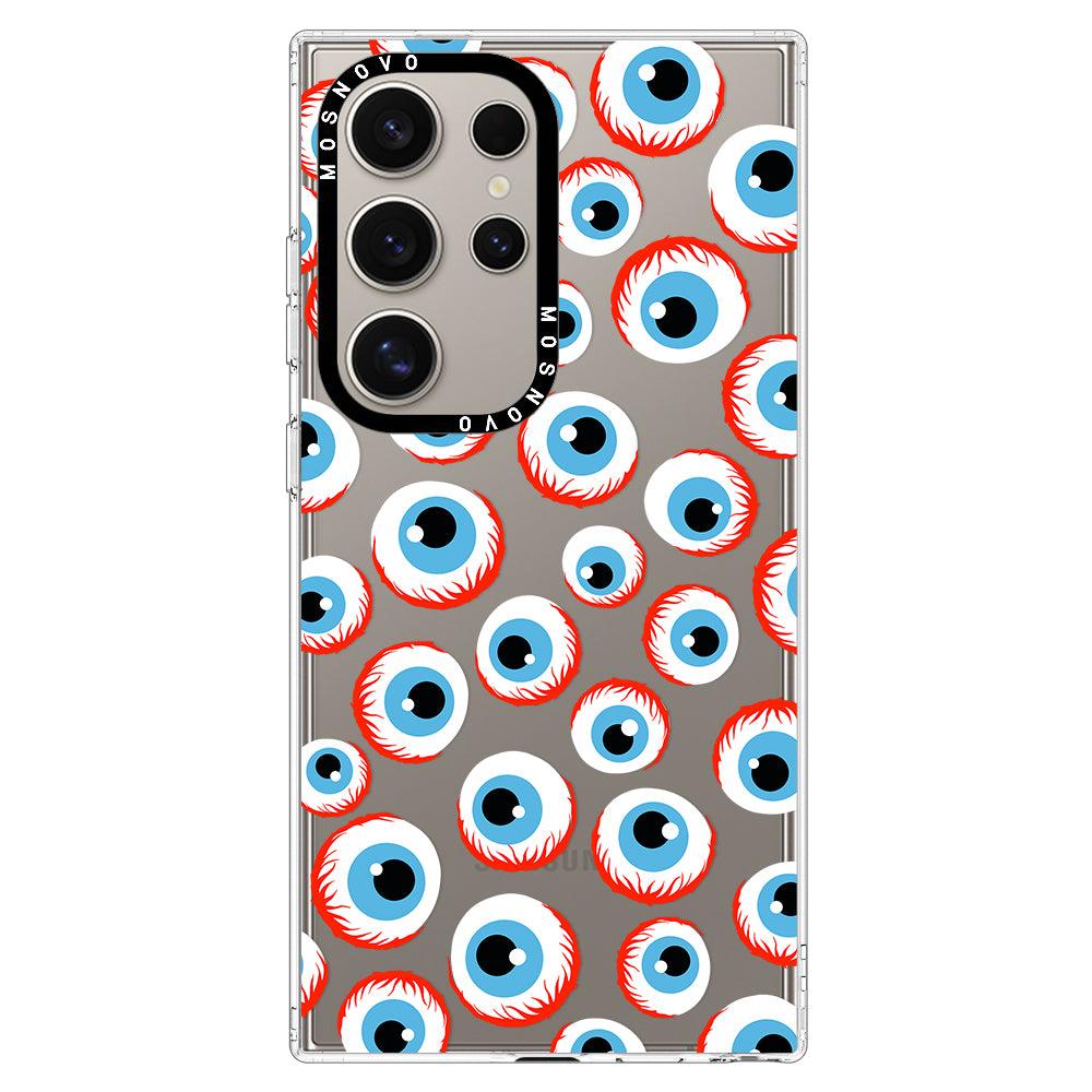 Bloody Eyeball Phone Case - Samsung Galaxy S24 Ultra Case - MOSNOVO