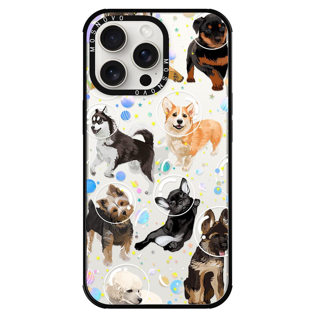 Space Dog Phone Case - iPhone 15 Pro Max Case - MOSNOVO