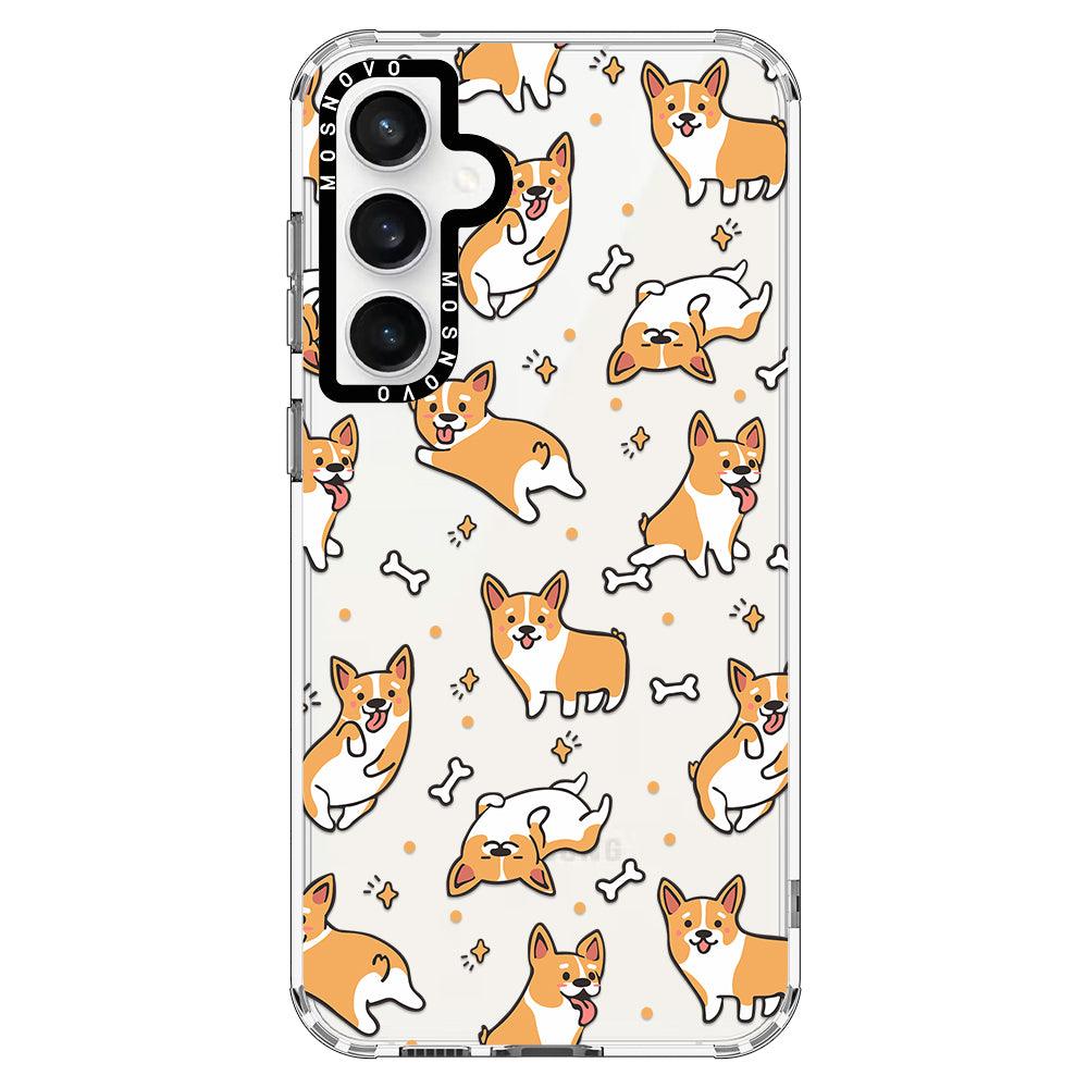 Cute Corgi Phone Case - Samsung Galaxy S23 FE Case