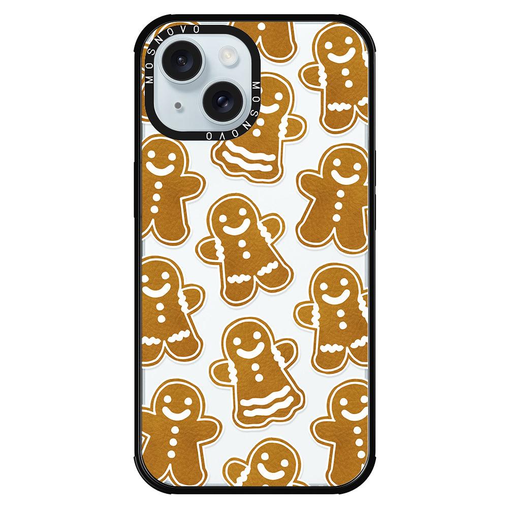 Ginger Breadman Phone Case - iPhone 15 Case - MOSNOVO