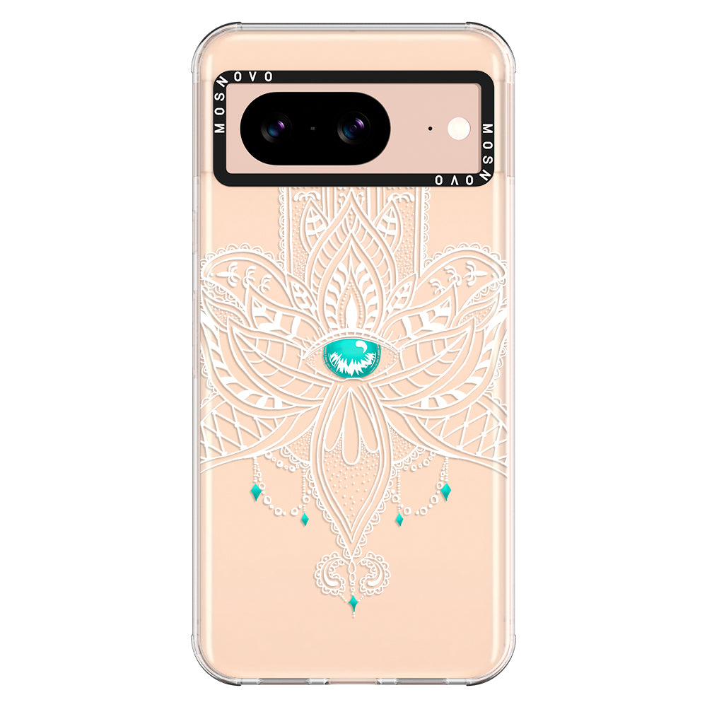 Hamsa Hand Phone Case - Google Pixel 8 Case - MOSNOVO