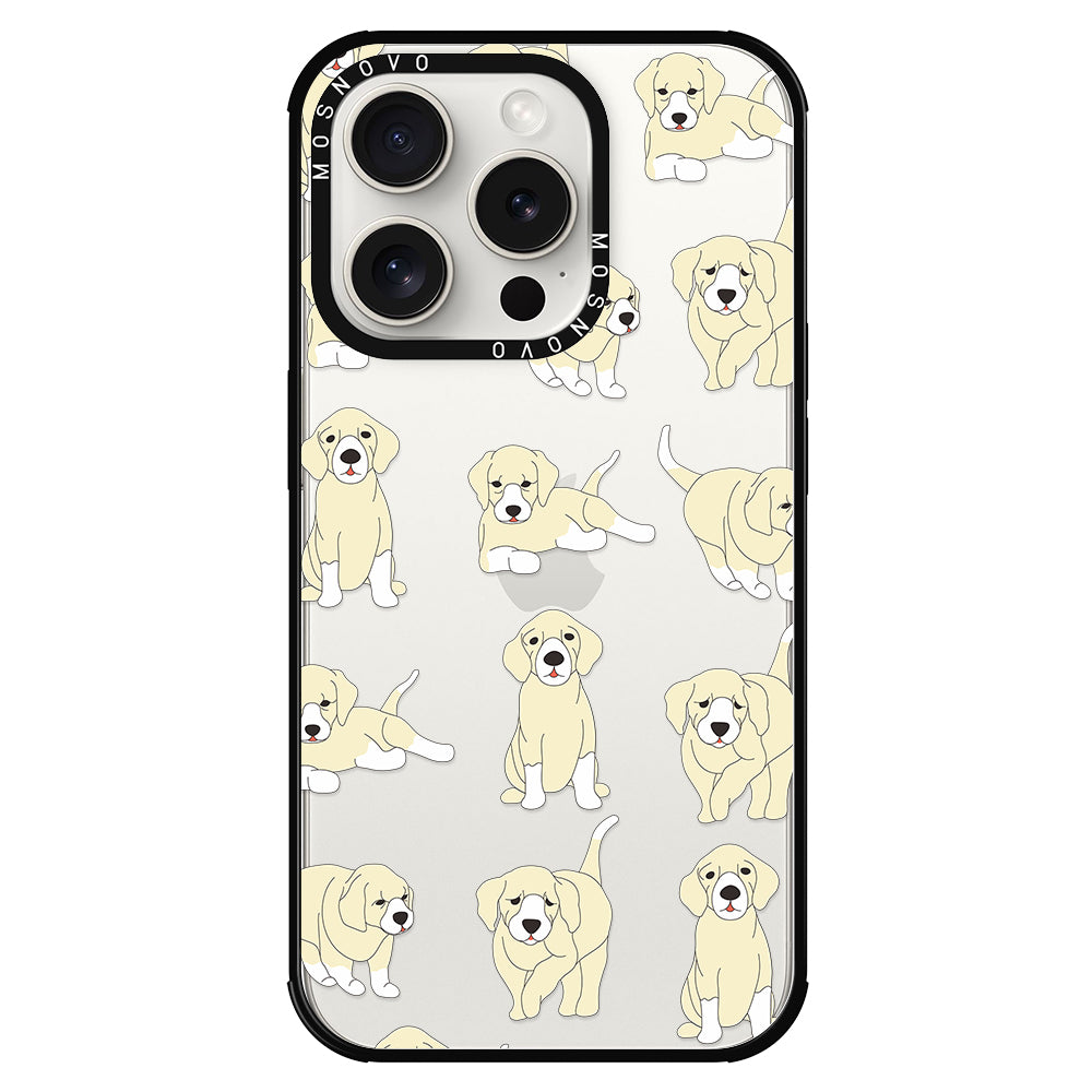 Golden Retriever Phone Case - iPhone 15 Pro Case - MOSNOVO