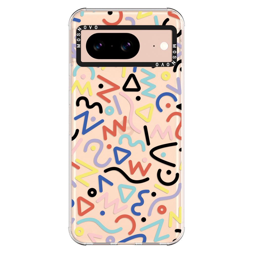 Doodle Art Phone Case - Google Pixel 8 Case - MOSNOVO